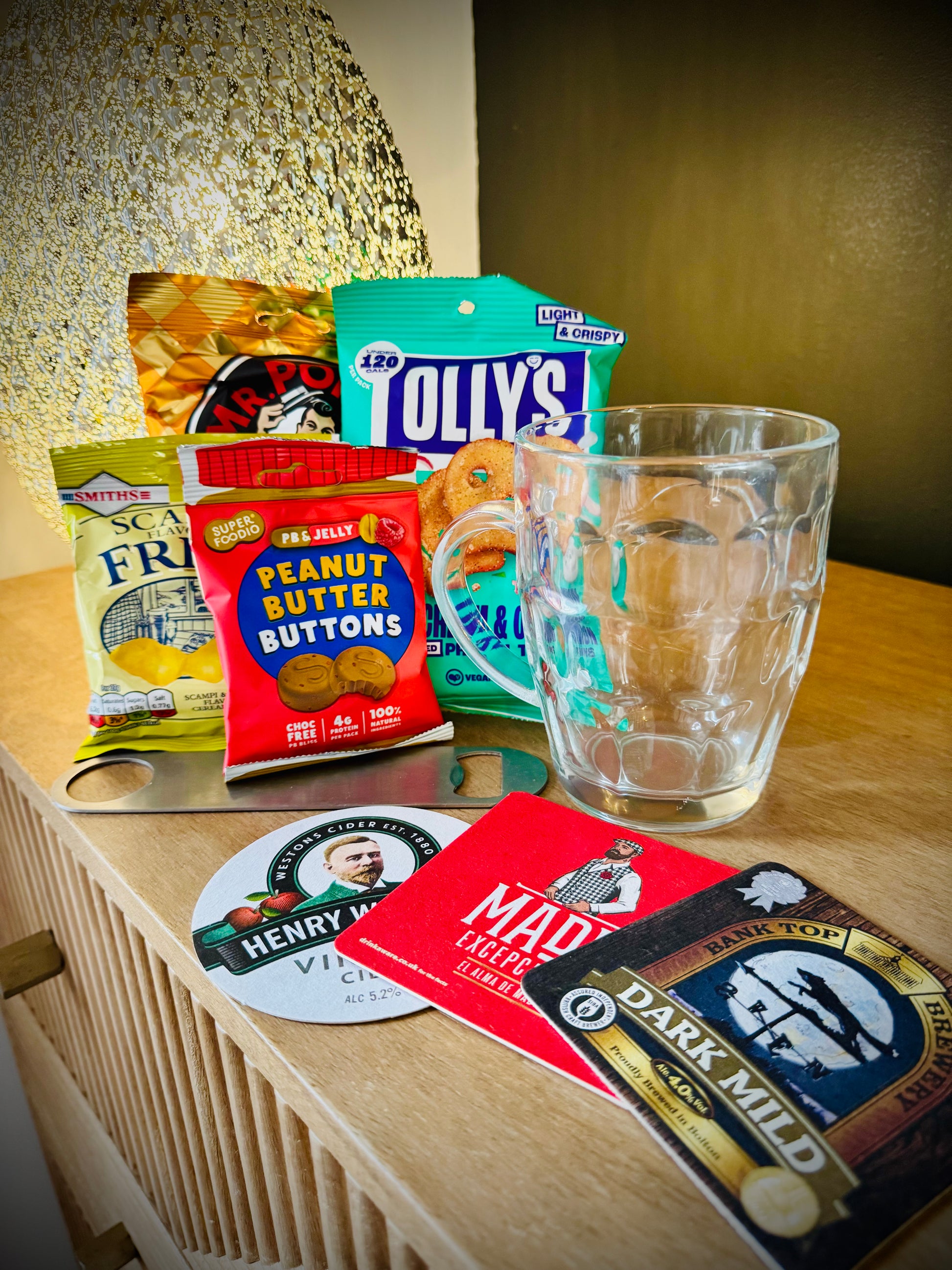 Snacks and Chill Birthday Gift Box with Handwritten Card £20